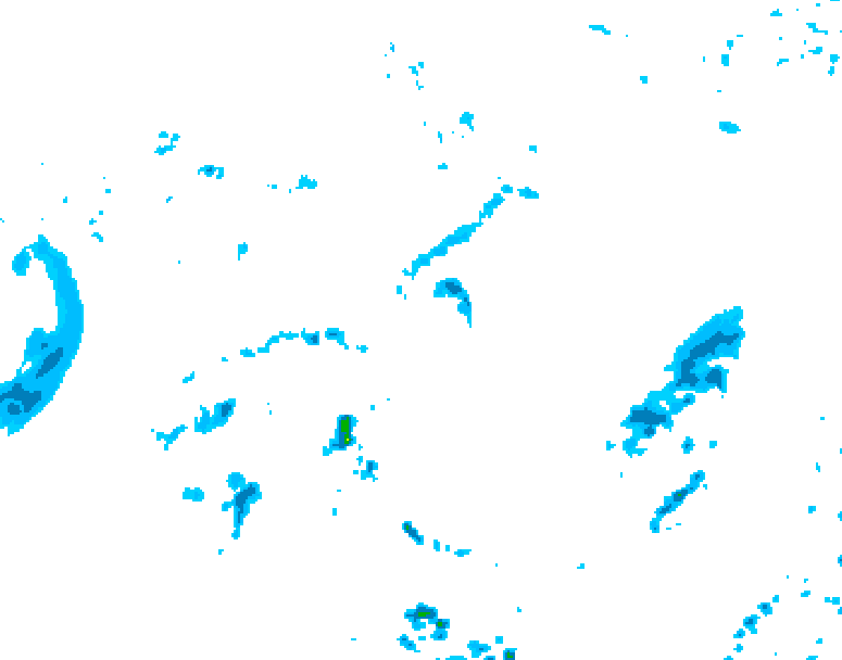 GDPS precipitation 072 hour forecast chart for Canada based on 2026/06/04 1200Z data