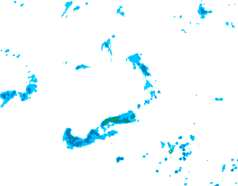 GDPS precipitation 192 hour forecast chart for Canada based on 2026/06/04 1200Z data