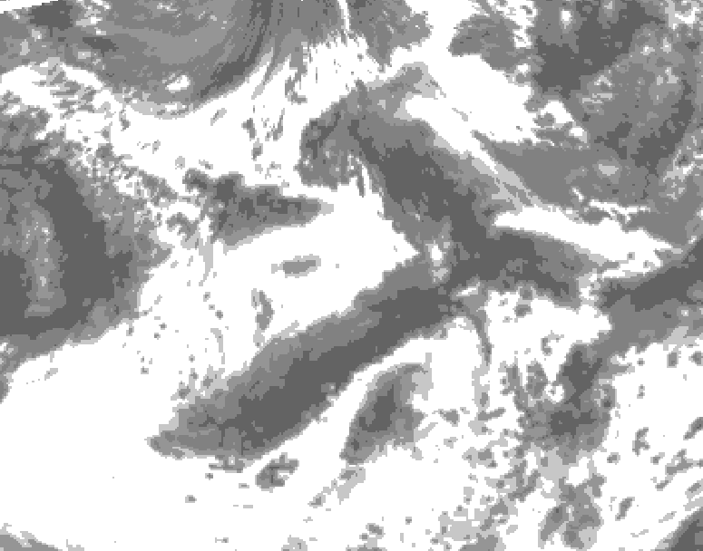GDPS total cloud 204 hour forecast chart for Canada based on 2026/06/04 1200Z data