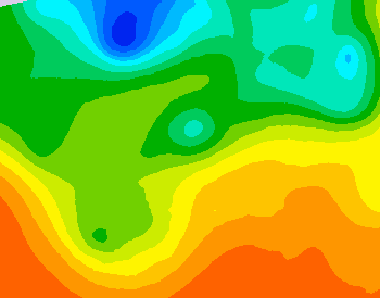 GDPS 500 millibar geopotential height 144 hour forecast chart for Canada based on 2026/06/05 0000Z data