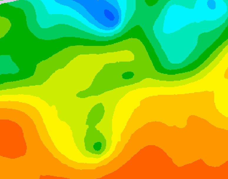 GDPS 500 millibar geopotential height 168 hour forecast chart for Canada based on 2026/06/05 0000Z data