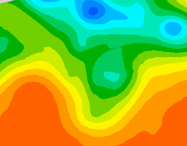 GDPS 500 millibar geopotential height 228 hour forecast chart for Canada based on 2026/06/05 0000Z data
