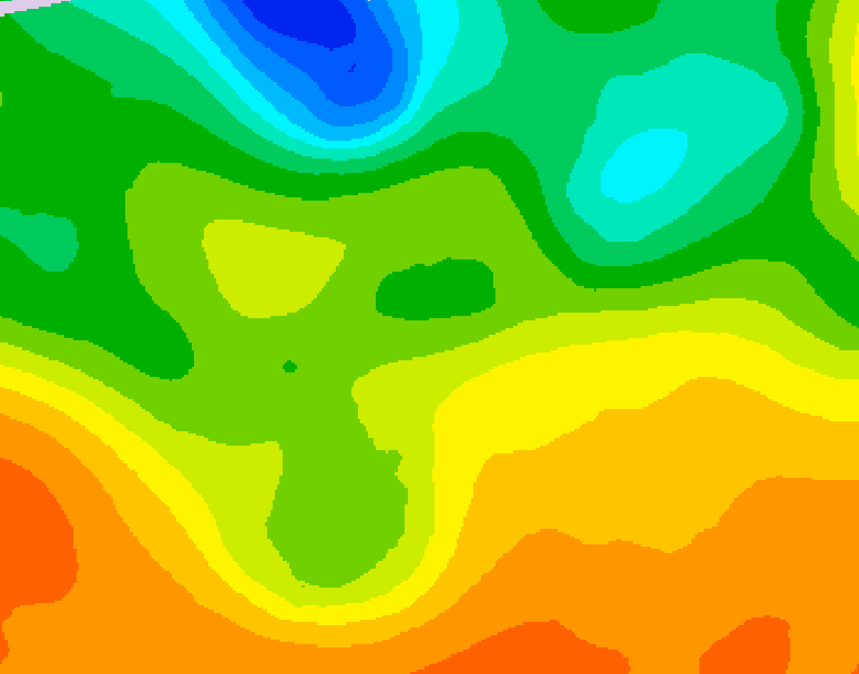 GDPS 500 millibar geopotential height 144 hour forecast chart for Canada based on 2026/06/05 1200Z data