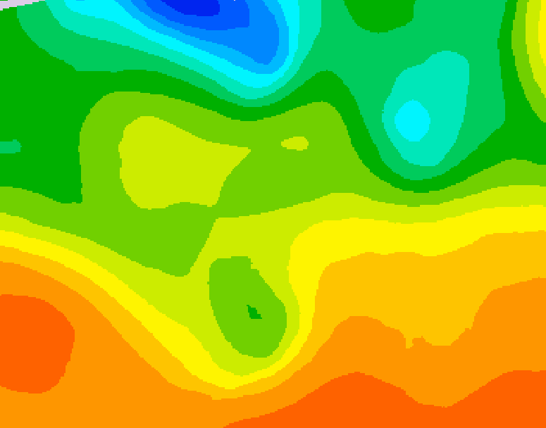 GDPS 500 millibar geopotential height 156 hour forecast chart for Canada based on 2026/06/05 1200Z data