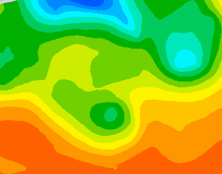 GDPS 500 millibar geopotential height 174 hour forecast chart for Canada based on 2026/06/05 1200Z data