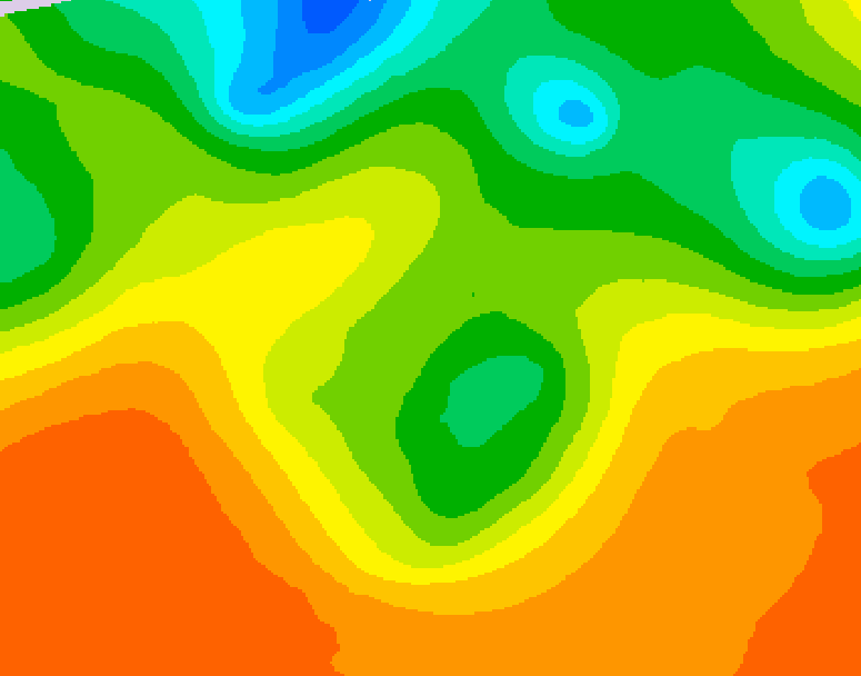 GDPS 500 millibar geopotential height 204 hour forecast chart for Canada based on 2026/06/05 1200Z data