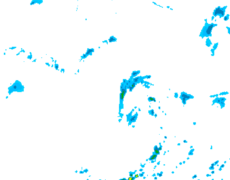 GDPS precipitation 210 hour forecast chart for Canada based on 2026/06/05 0000Z data