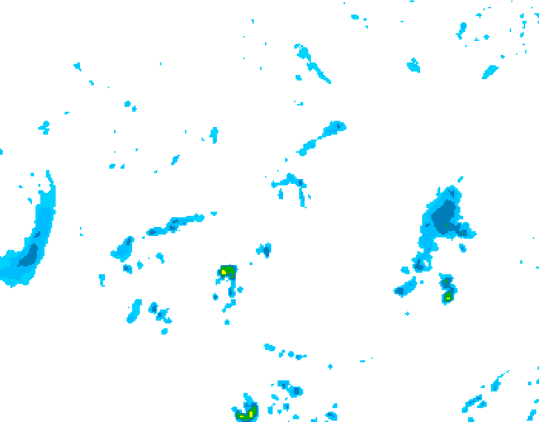 GDPS precipitation 048 hour forecast chart for Canada based on 2026/06/05 1200Z data