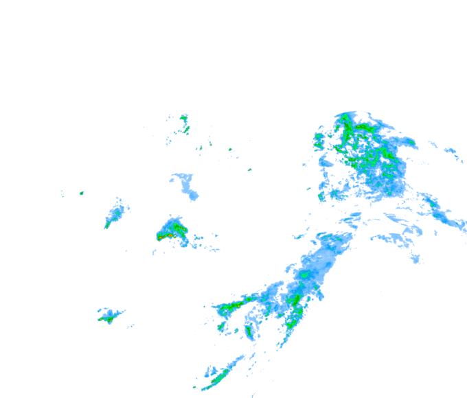 Weather radar data valid at 2026/06/05 16:24 UTC
