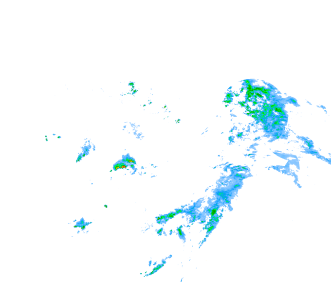 Weather radar data valid at 2026/06/05 16:54 UTC