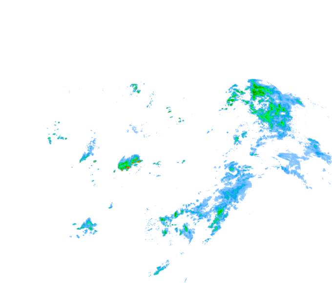 Weather radar data valid at 2026/06/05 17:36 UTC