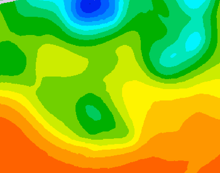 GDPS 500 millibar geopotential height 144 hour forecast chart for Canada based on 2026/06/06 0000Z data