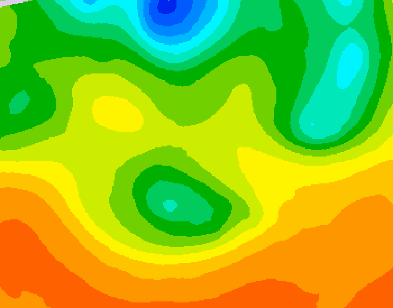 GDPS 500 millibar geopotential height 156 hour forecast chart for Canada based on 2026/06/06 0000Z data