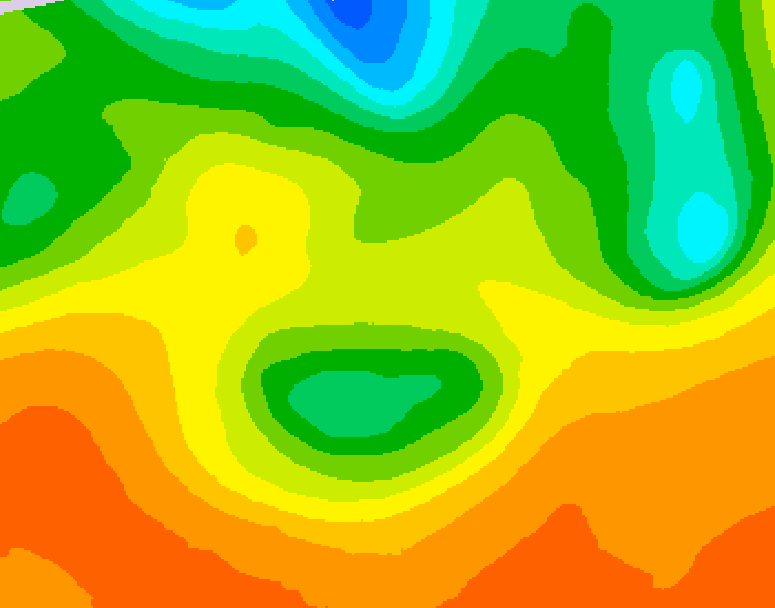 GDPS 500 millibar geopotential height 168 hour forecast chart for Canada based on 2026/06/06 0000Z data