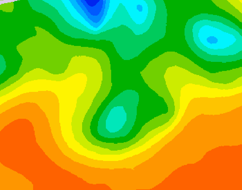 GDPS 500 millibar geopotential height 168 hour forecast chart for Canada based on 2026/06/06 1200Z data