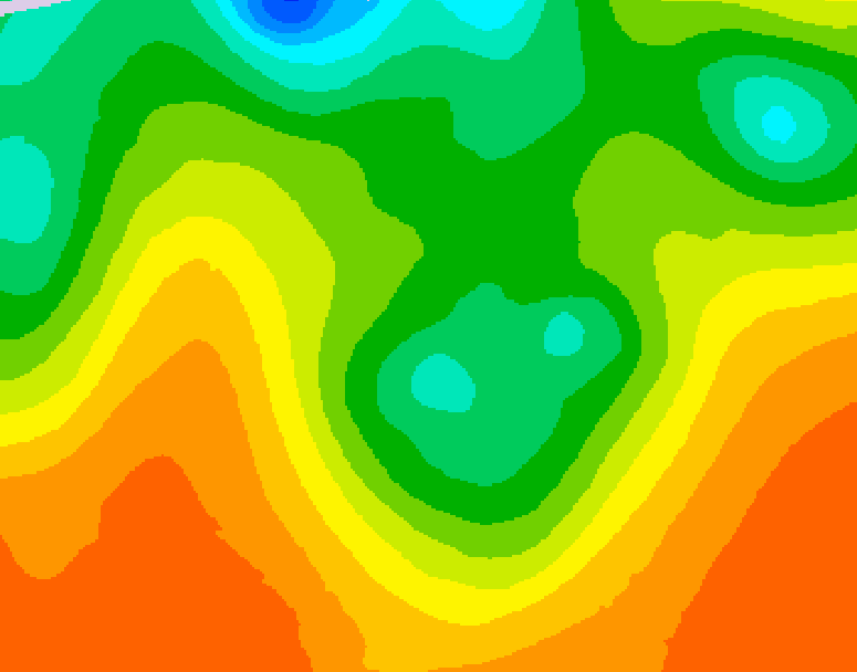 GDPS 500 millibar geopotential height 228 hour forecast chart for Canada based on 2026/06/06 1200Z data