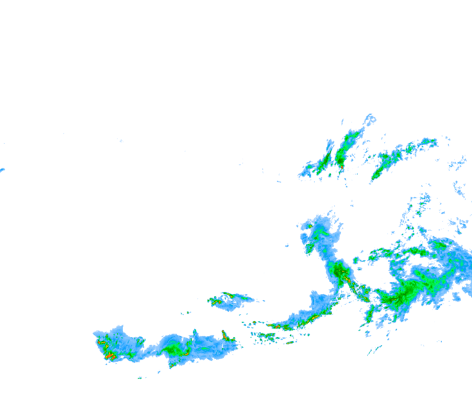 Weather radar data valid at 2026/06/06 07:36 UTC
