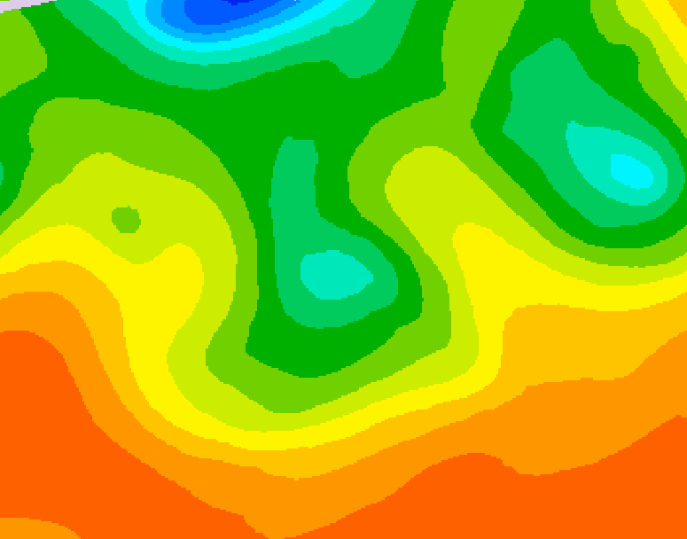 GDPS 500 millibar geopotential height 144 hour forecast chart for Canada based on 2026/06/07 0000Z data