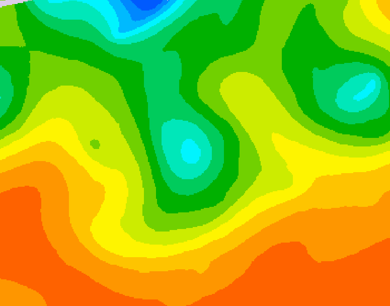 GDPS 500 millibar geopotential height 156 hour forecast chart for Canada based on 2026/06/07 0000Z data