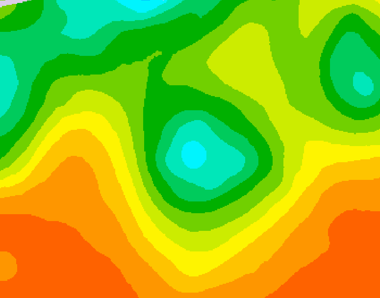 GDPS 500 millibar geopotential height 204 hour forecast chart for Canada based on 2026/06/07 0000Z data