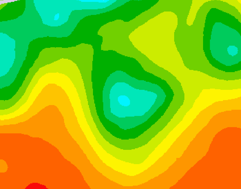 GDPS 500 millibar geopotential height 210 hour forecast chart for Canada based on 2026/06/07 0000Z data