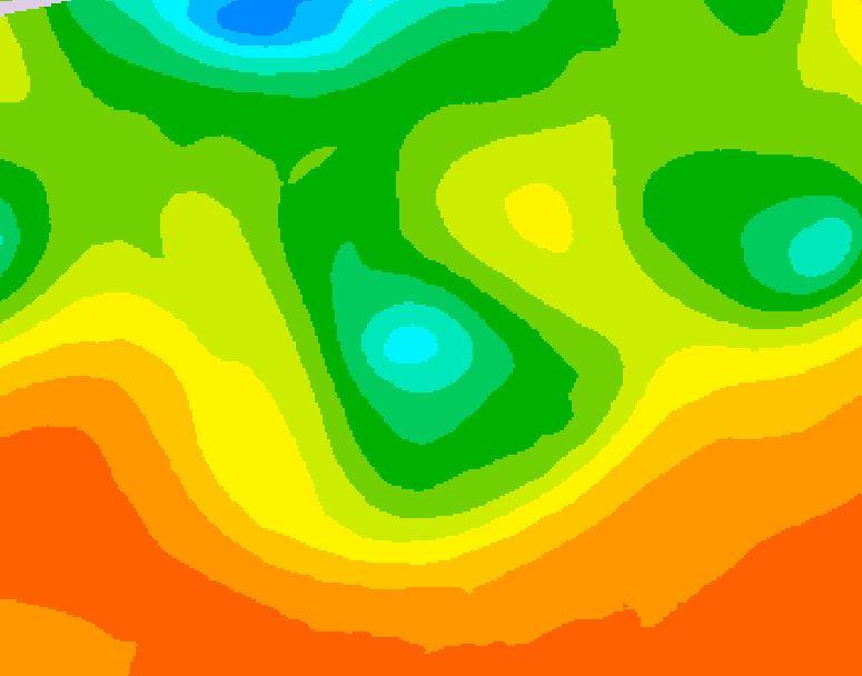 GDPS 500 millibar geopotential height 144 hour forecast chart for Canada based on 2026/06/07 1200Z data