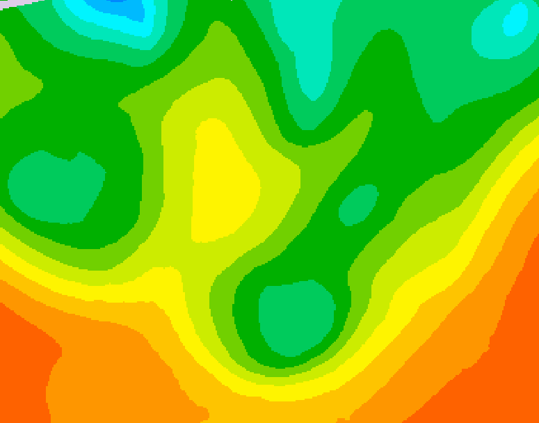 GDPS 500 millibar geopotential height 240 hour forecast chart for Canada based on 2026/06/07 1200Z data