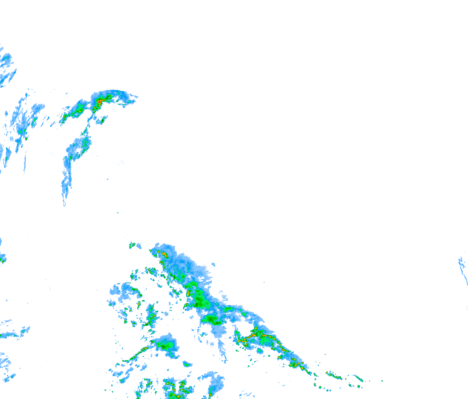Weather radar data valid at 2026/06/07 21:24 UTC