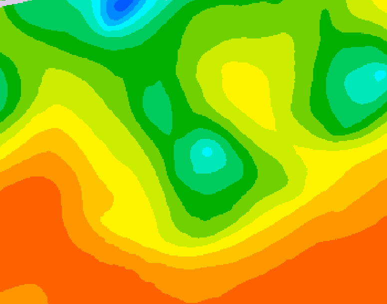 GDPS 500 millibar geopotential height 144 hour forecast chart for Canada based on 2026/06/08 0000Z data