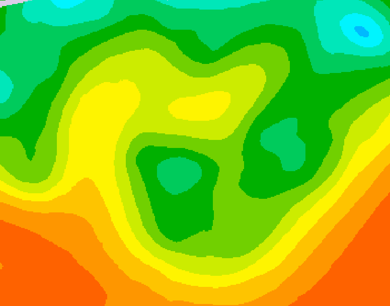 GDPS 500 millibar geopotential height 204 hour forecast chart for Canada based on 2026/06/08 0000Z data