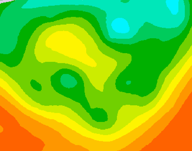 GDPS 500 millibar geopotential height 228 hour forecast chart for Canada based on 2026/06/08 0000Z data