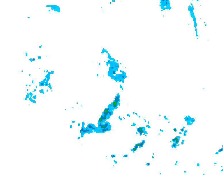 GDPS precipitation 084 hour forecast chart for Canada based on 2026/06/08 0000Z data