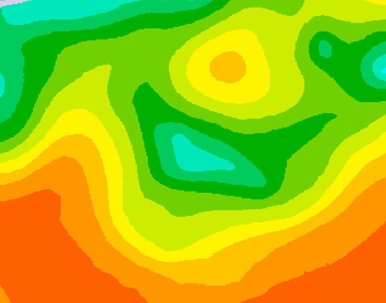 GDPS 500 millibar geopotential height 144 hour forecast chart for Canada based on 2026/06/09 0000Z data
