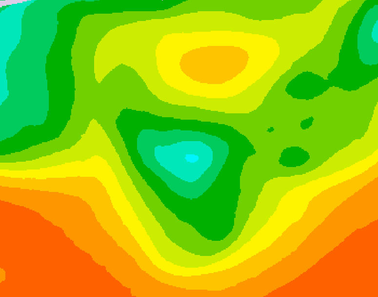 GDPS 500 millibar geopotential height 168 hour forecast chart for Canada based on 2026/06/09 0000Z data