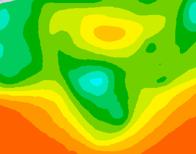 GDPS 500 millibar geopotential height 174 hour forecast chart for Canada based on 2026/06/09 0000Z data