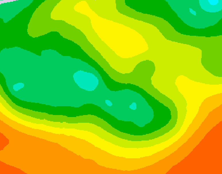 GDPS 500 millibar geopotential height 204 hour forecast chart for Canada based on 2026/06/09 0000Z data