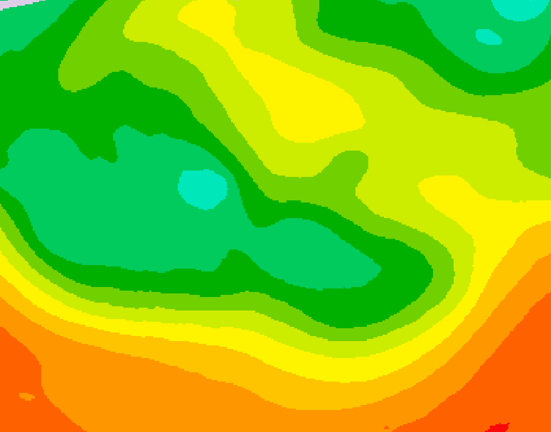 GDPS 500 millibar geopotential height 210 hour forecast chart for Canada based on 2026/06/09 0000Z data