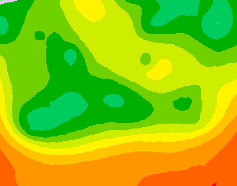 GDPS 500 millibar geopotential height 234 hour forecast chart for Canada based on 2026/06/09 0000Z data