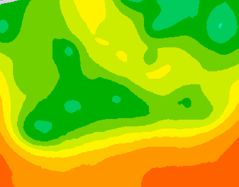GDPS 500 millibar geopotential height 240 hour forecast chart for Canada based on 2026/06/09 0000Z data