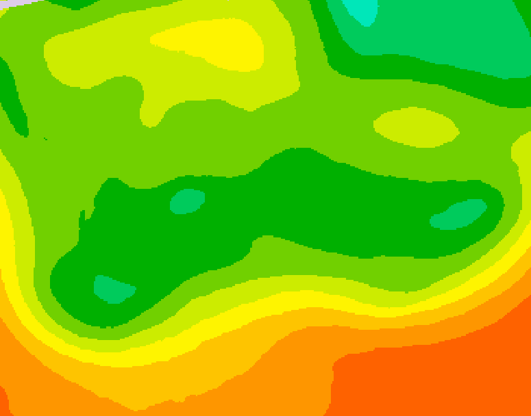 GDPS 500 millibar geopotential height 240 hour forecast chart for Canada based on 2026/06/09 1200Z data