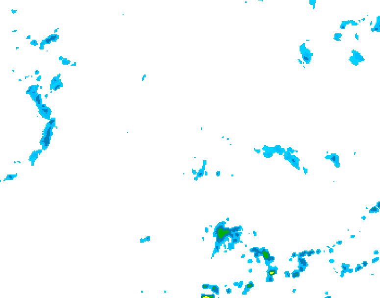 GDPS precipitation 156 hour forecast chart for Canada based on 2026/06/09 0000Z data
