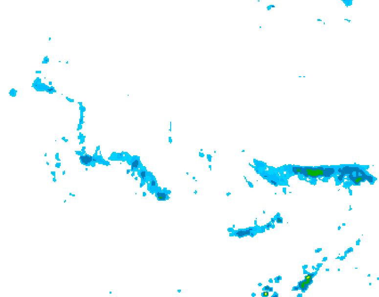 GDPS precipitation 210 hour forecast chart for Canada based on 2026/06/09 0000Z data