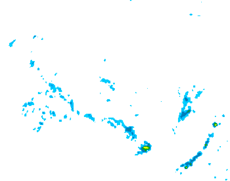GDPS precipitation 216 hour forecast chart for Canada based on 2026/06/09 1200Z data