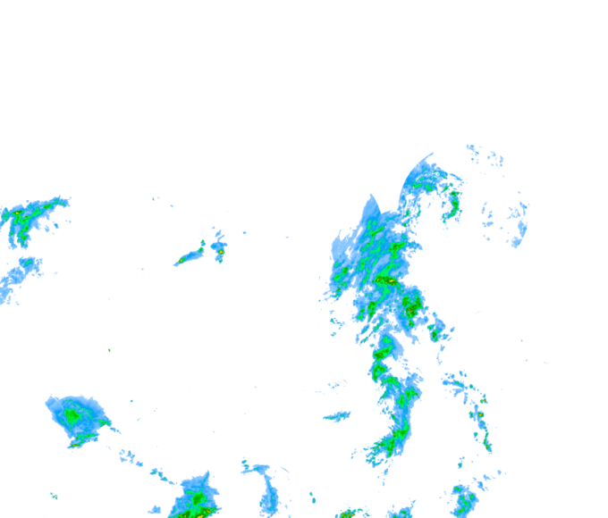 Weather radar data valid at 2026/06/09 12:18 UTC