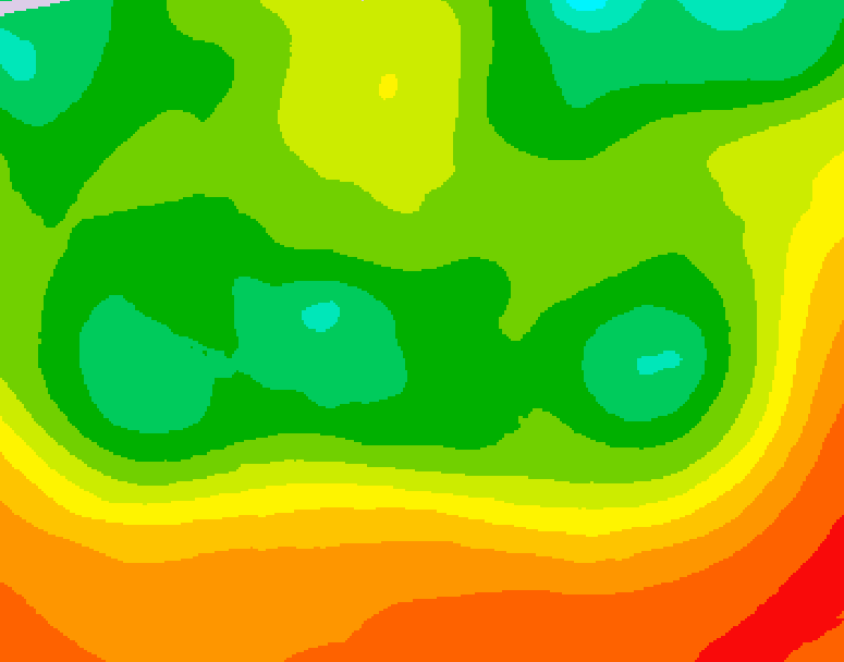 GDPS 500 millibar geopotential height 210 hour forecast chart for Canada based on 2026/06/10 0000Z data