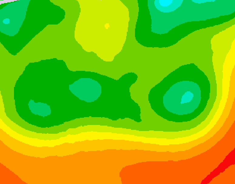 GDPS 500 millibar geopotential height 216 hour forecast chart for Canada based on 2026/06/10 0000Z data