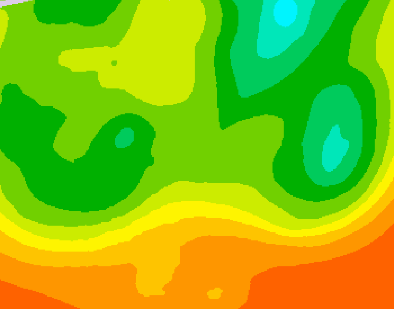 GDPS 500 millibar geopotential height 240 hour forecast chart for Canada based on 2026/06/10 0000Z data