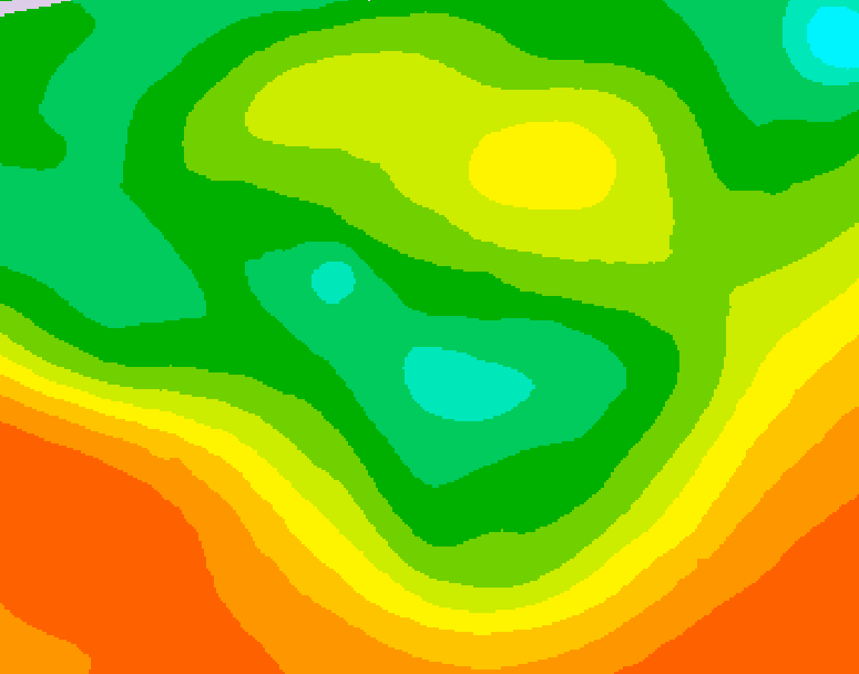 GDPS 500 millibar geopotential height 144 hour forecast chart for Canada based on 2026/06/10 1200Z data