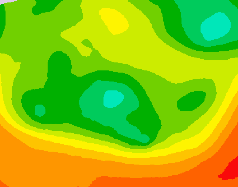 GDPS 500 millibar geopotential height 192 hour forecast chart for Canada based on 2026/06/10 1200Z data