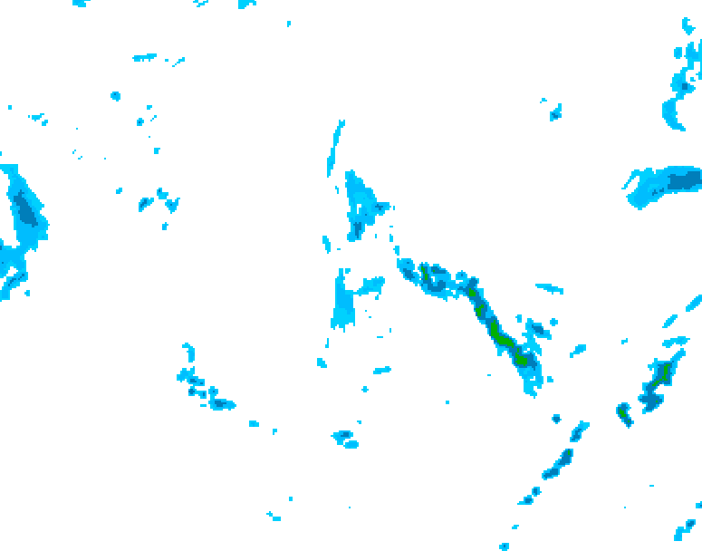 GDPS precipitation 078 hour forecast chart for Canada based on 2026/06/10 0000Z data